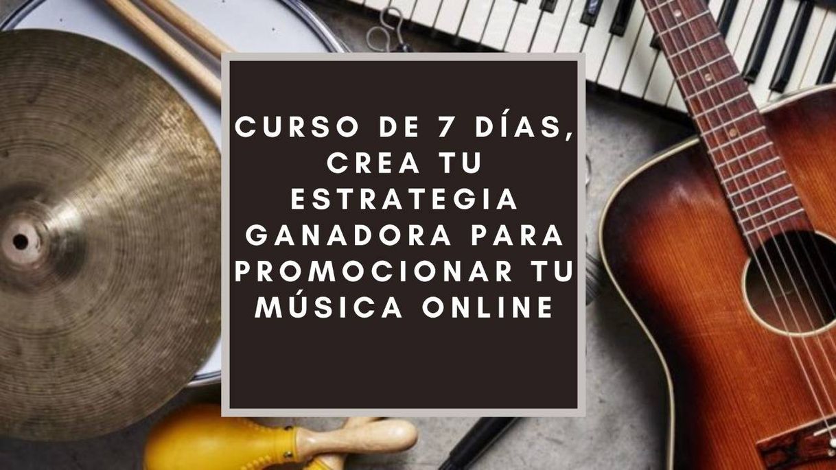 Moda Curso de estrategias ganadora para promocionar tu musica    