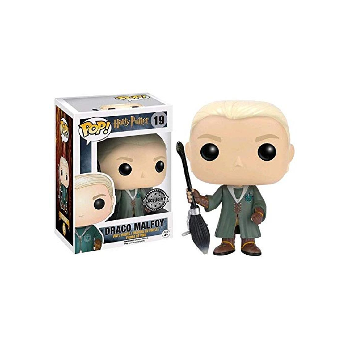 Social Funko Pop Draco Malfoy 19 Harry Potter Figuras 9 cm Quidditch Exclusive #1