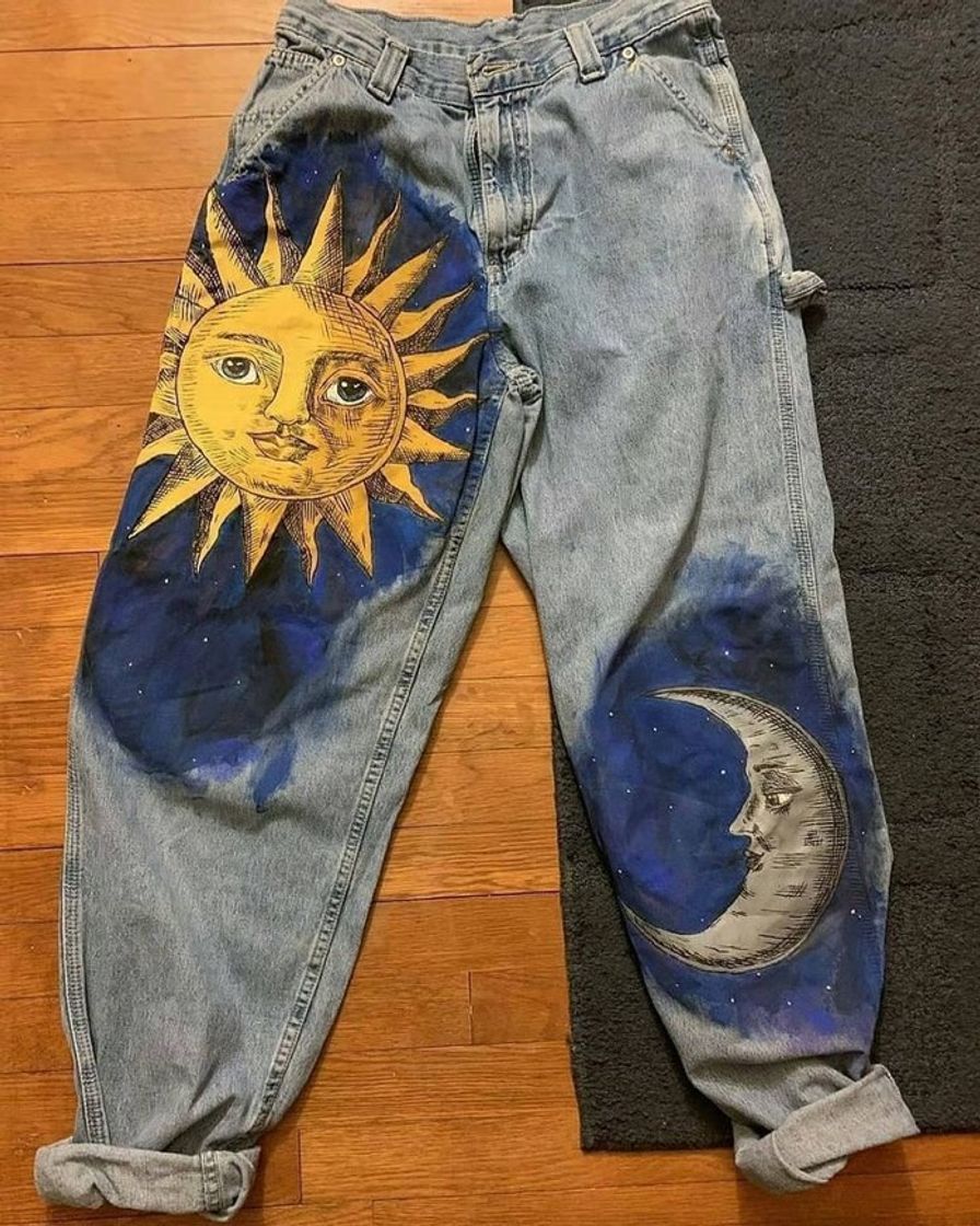 Moda Calça customizada🌞