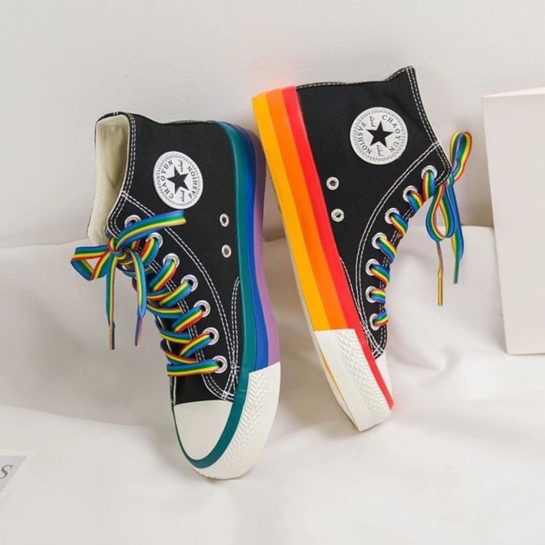 Fashion All star arco-íris 🌈 