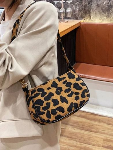 Leopard purse-bag