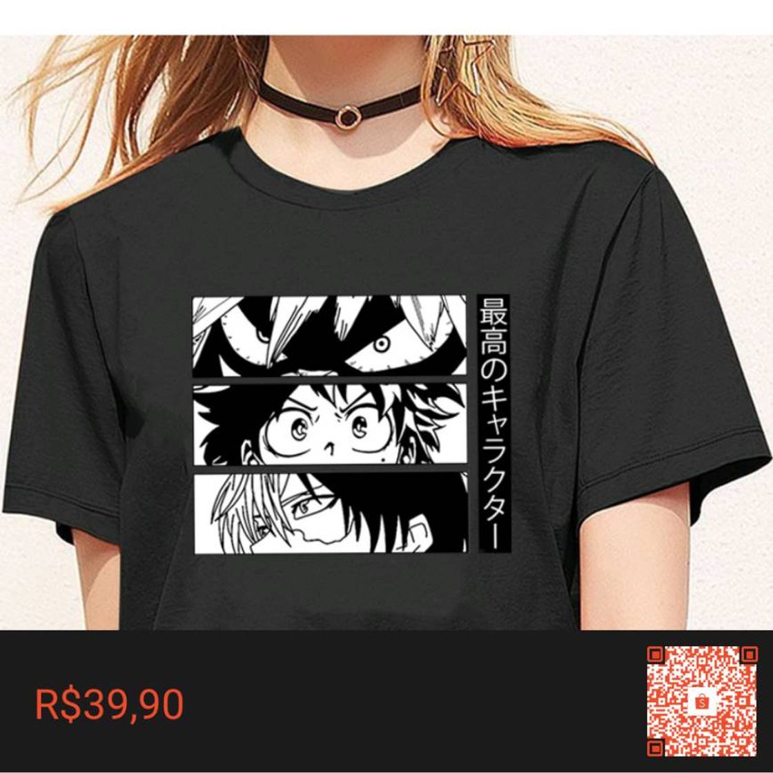 Fashion Camisa Boku no Hero