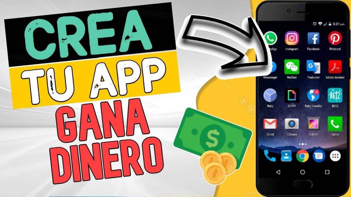 Moda Como Crear una APP Android GRATIS  y GANAR DINERO 🤑🤑😎