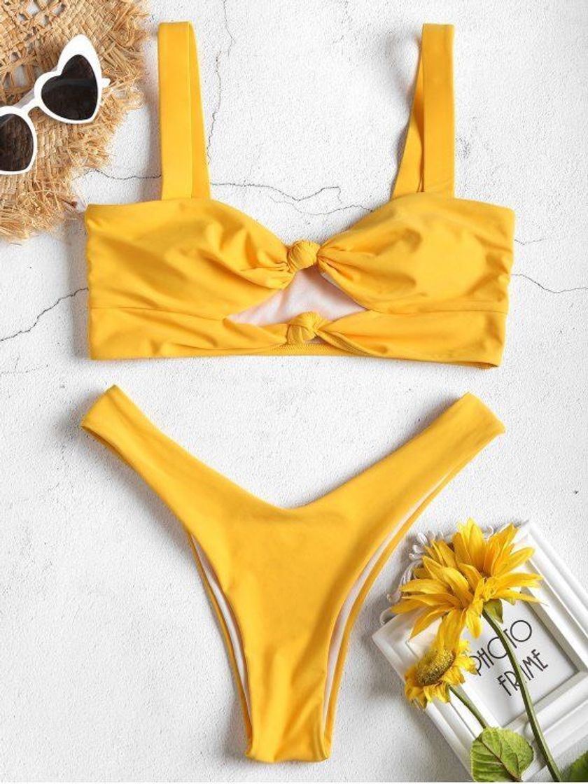 Fashion Biquíni amarelo.💛