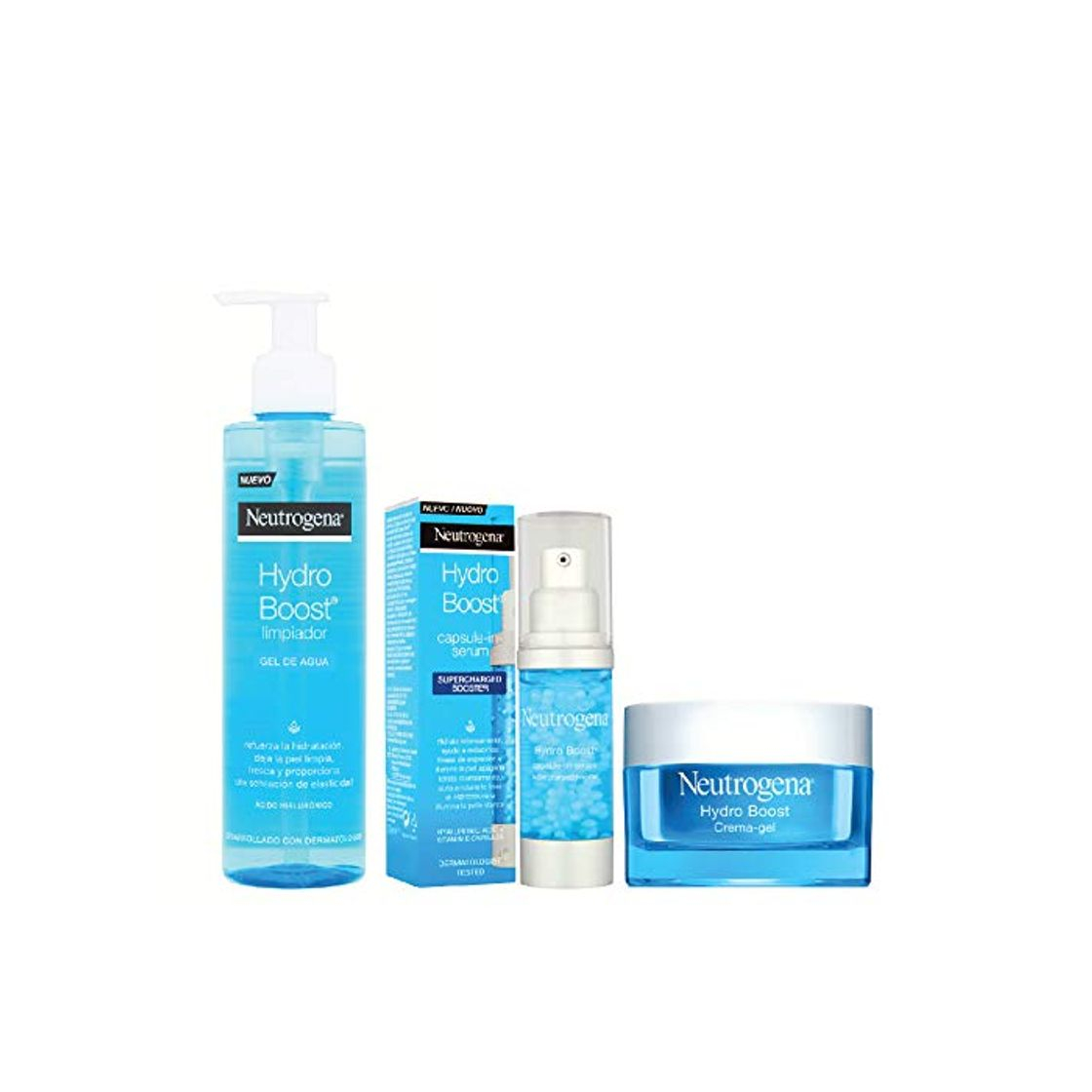 Productos Pack Neutrogena Hydroboost - Limpiador Gel de agua