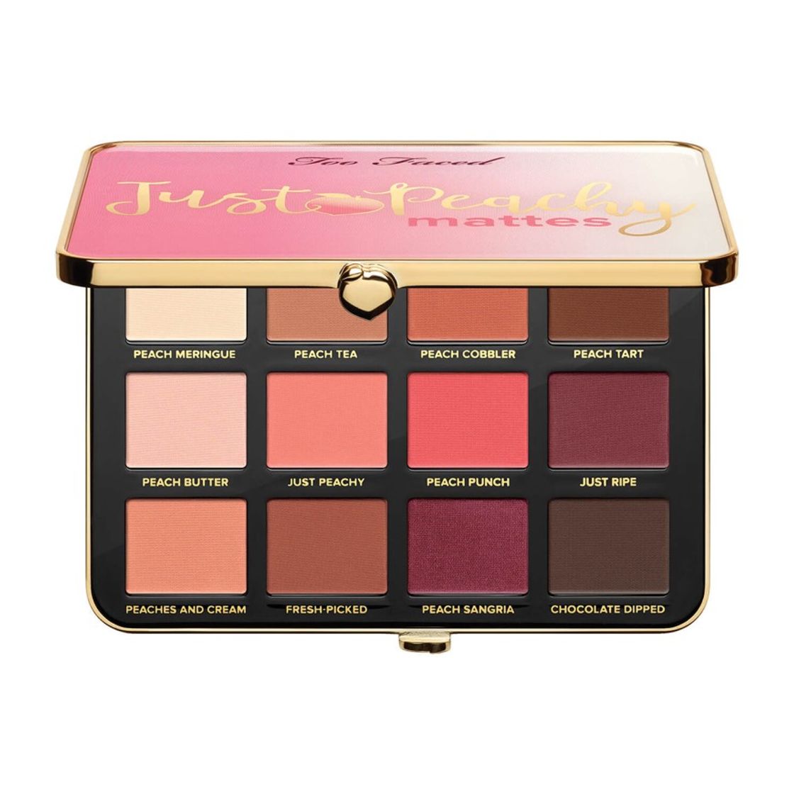 Social Just Peachy Mattes - Paleta de sombras Too Faced 