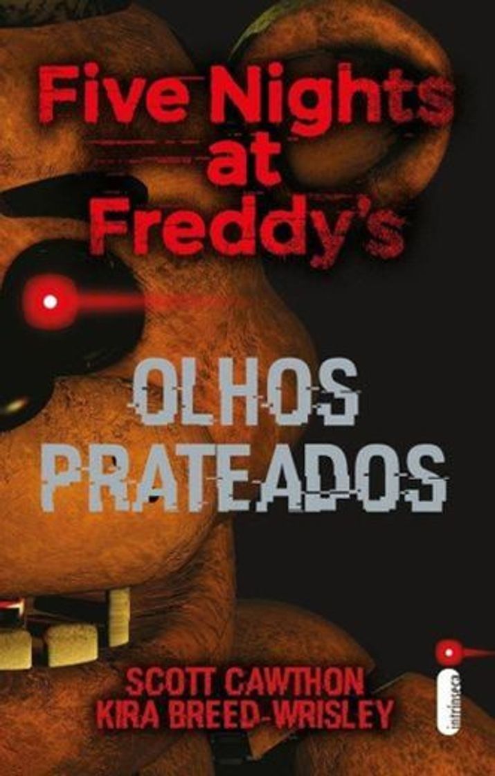 Book Five night's at Freddy olhos prateados 