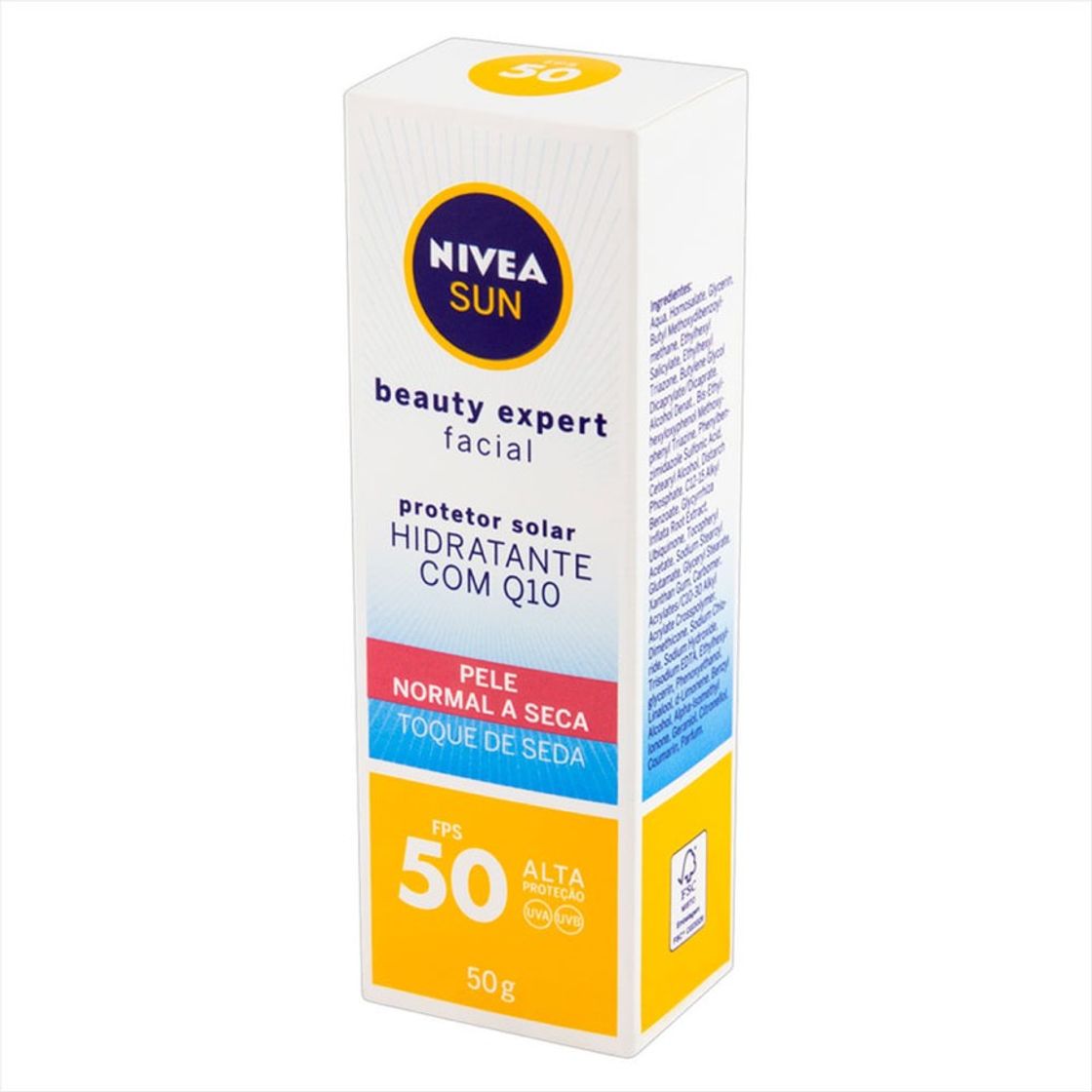 Moda Protetor Solar Nivea Fps 50 hidratante com Q10