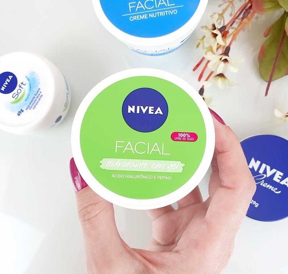 Moda Hidratante em Gel Facial Nivea