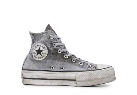 Chuck Taylor All Star Platform Smoked Canvas High Top - Converse ...