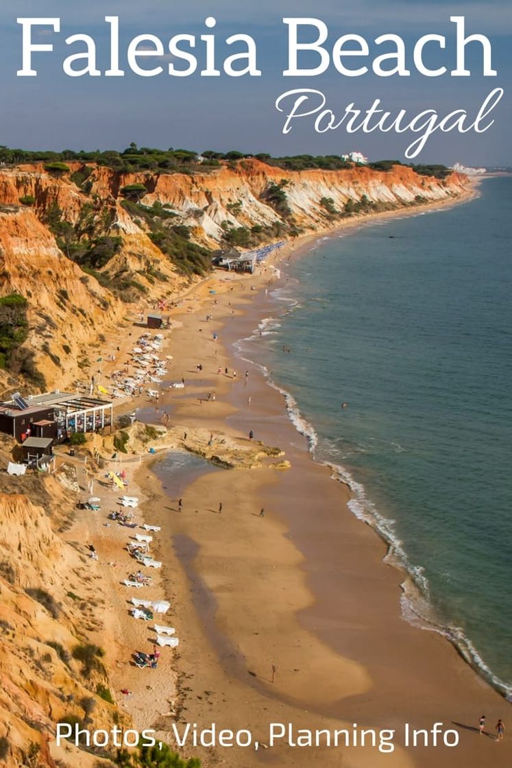 Place Praia da Falésia