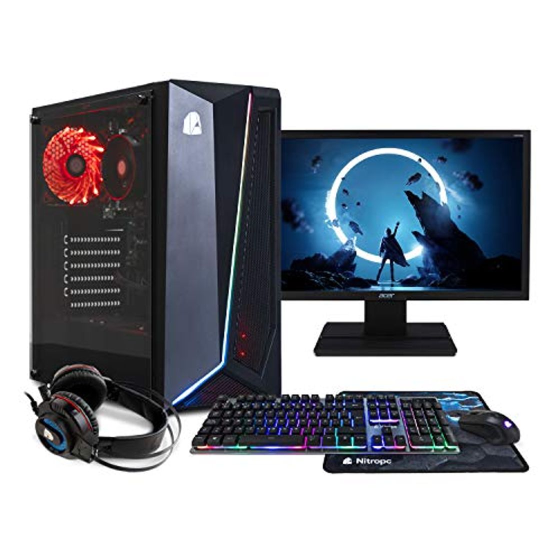 Electronic NITROPC - PC Gaming Pack Bronze Rebajas | PC Gamer (CPU Ryzen