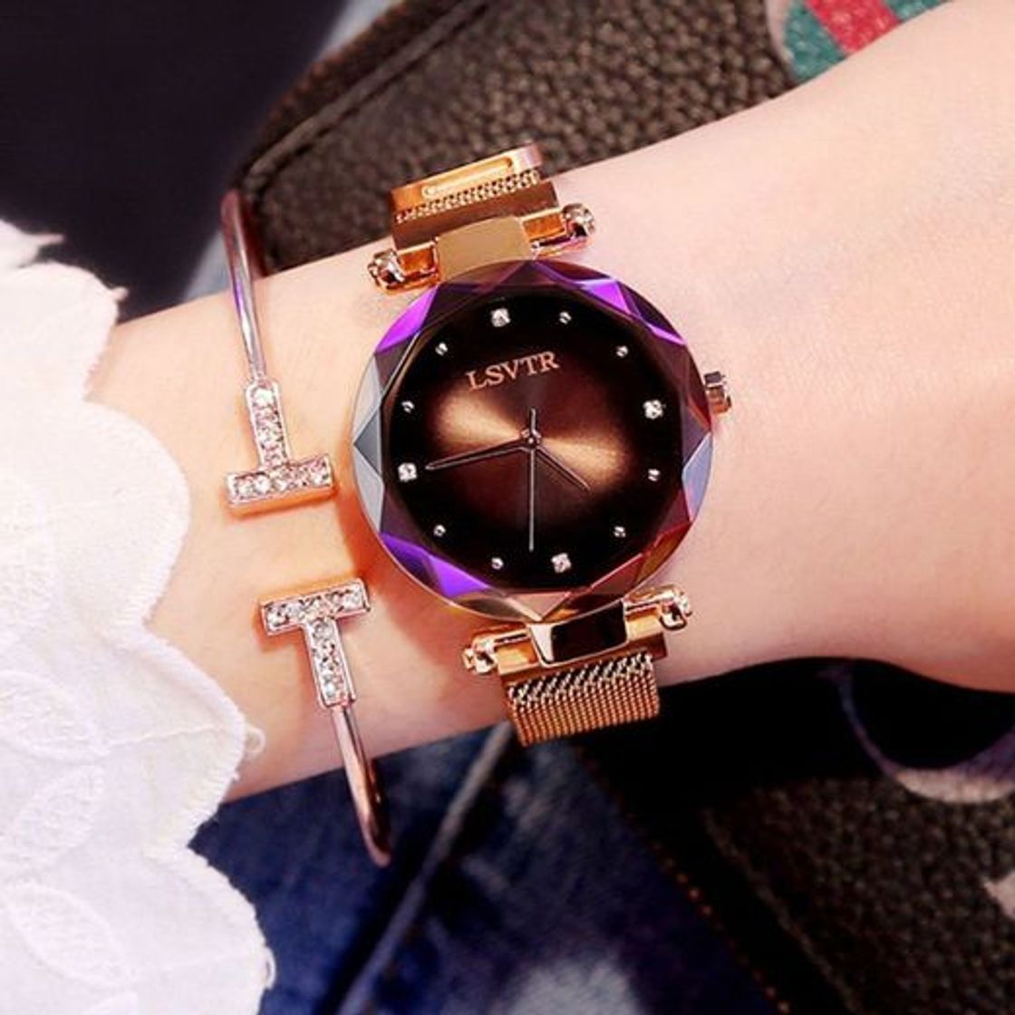 Social TCEPFS Office Ladies Watches Fashion Girls Gift Relojes de Pulsera Acero Diamante Reloj Dial Reloj   Oro