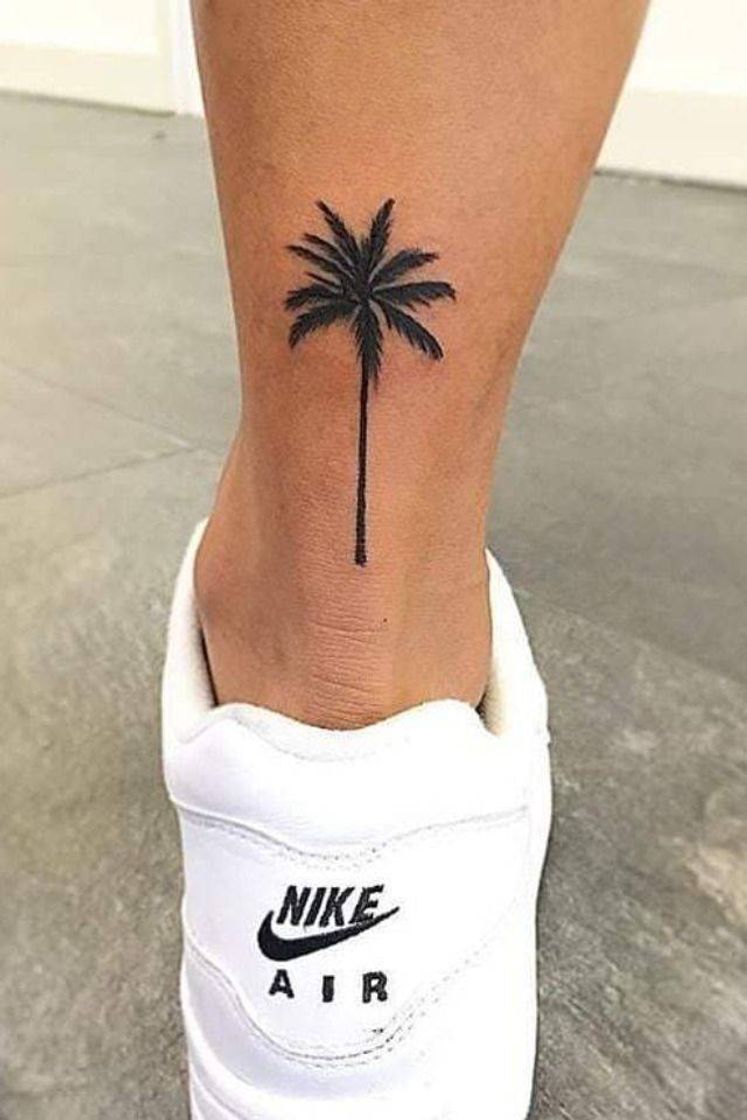 Fashion Tatuagem de coqueiro