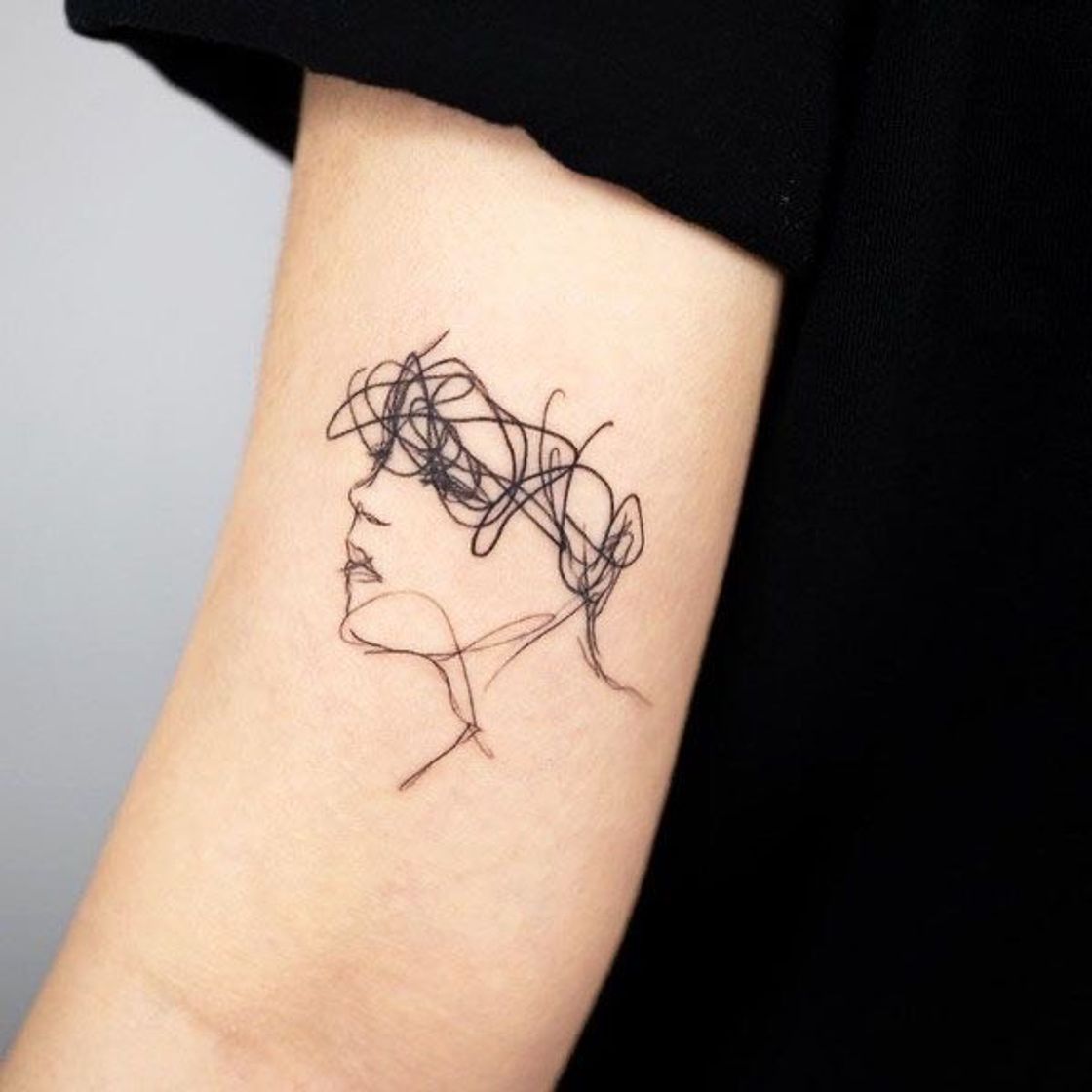 Fashion tatuagens minimalist 