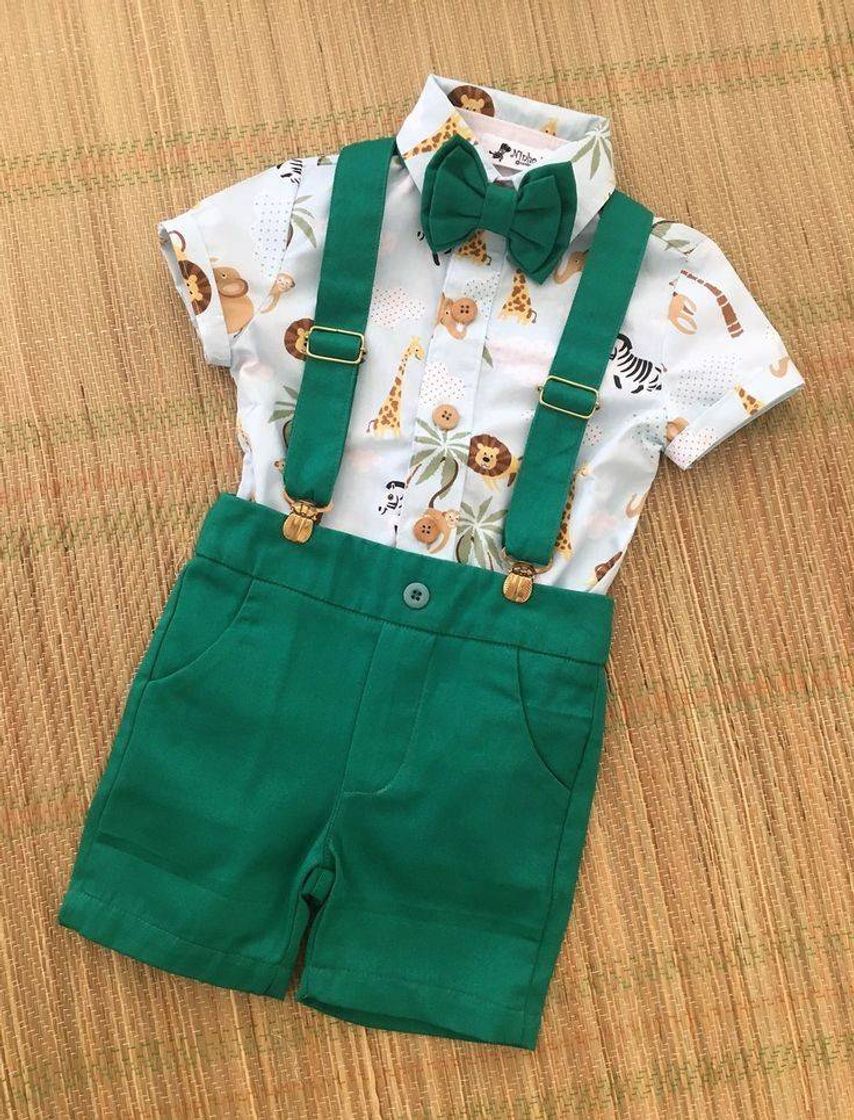 Fashion Conjunto masculino infantil 💙