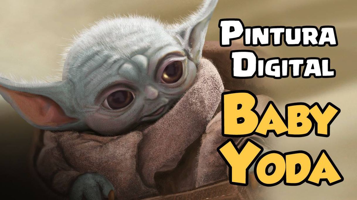 Moda Speed paint do Baby Yoda 