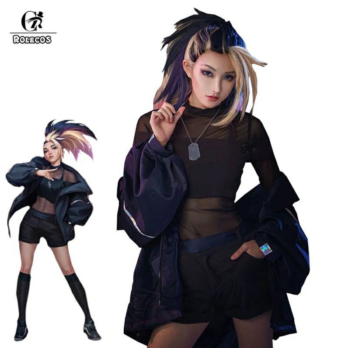 Fashion Akali KDA - Rolecos