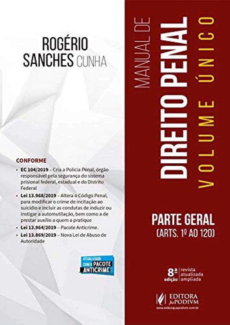 Libro Manual de Direito Penal - Parte Geral arts. 1 ao 120