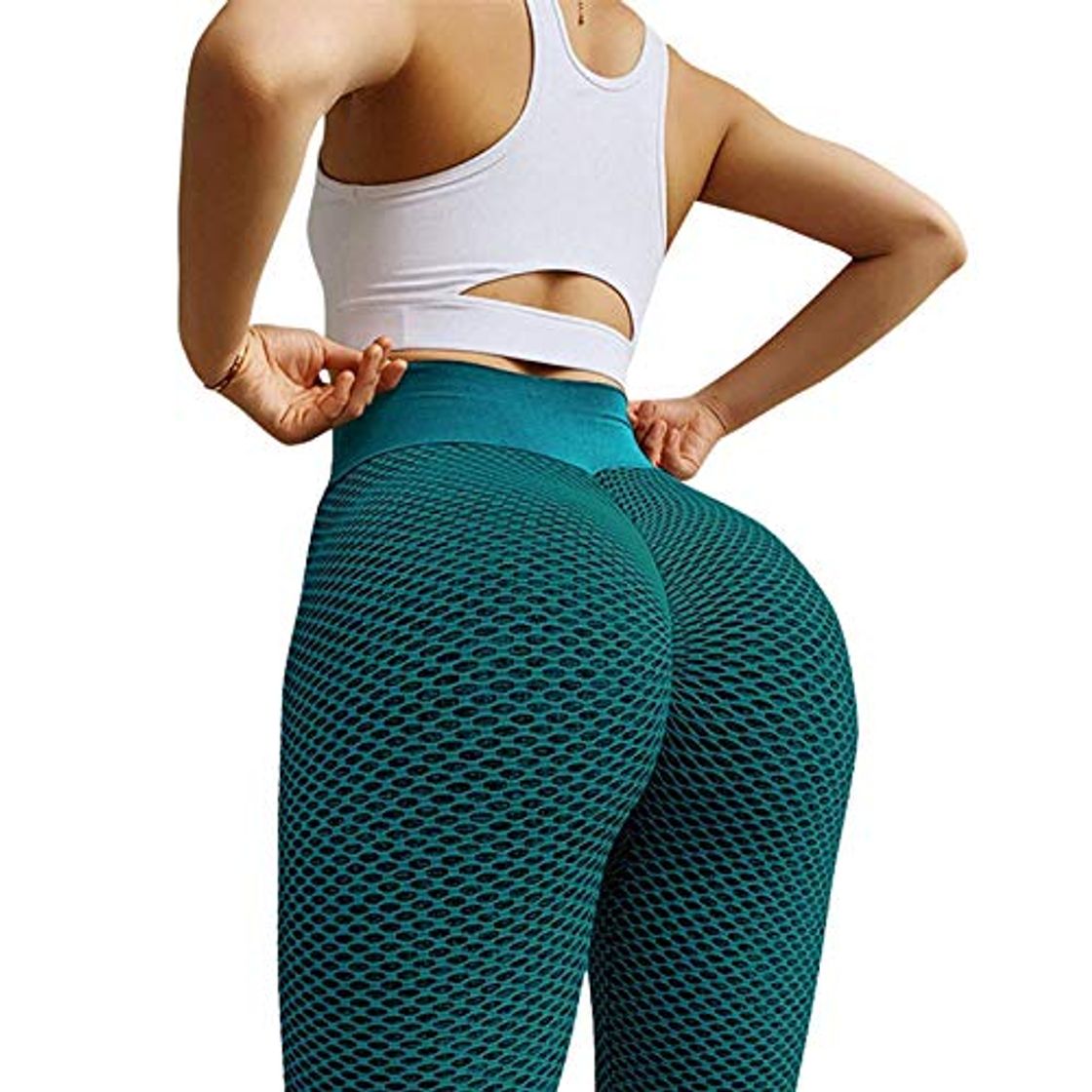 Fashion 88AMZ Leggings Pántalones Deportivo para Mujer, Push up Mallas Cintura Alta Yoga