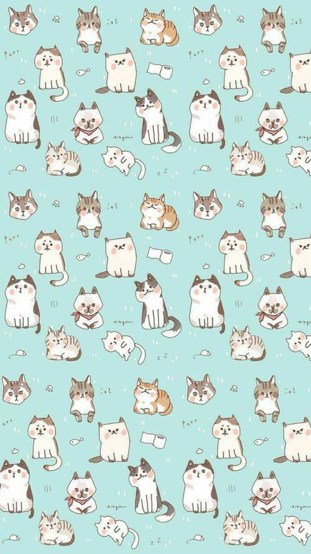 Moda Wallpaper cats 🐱