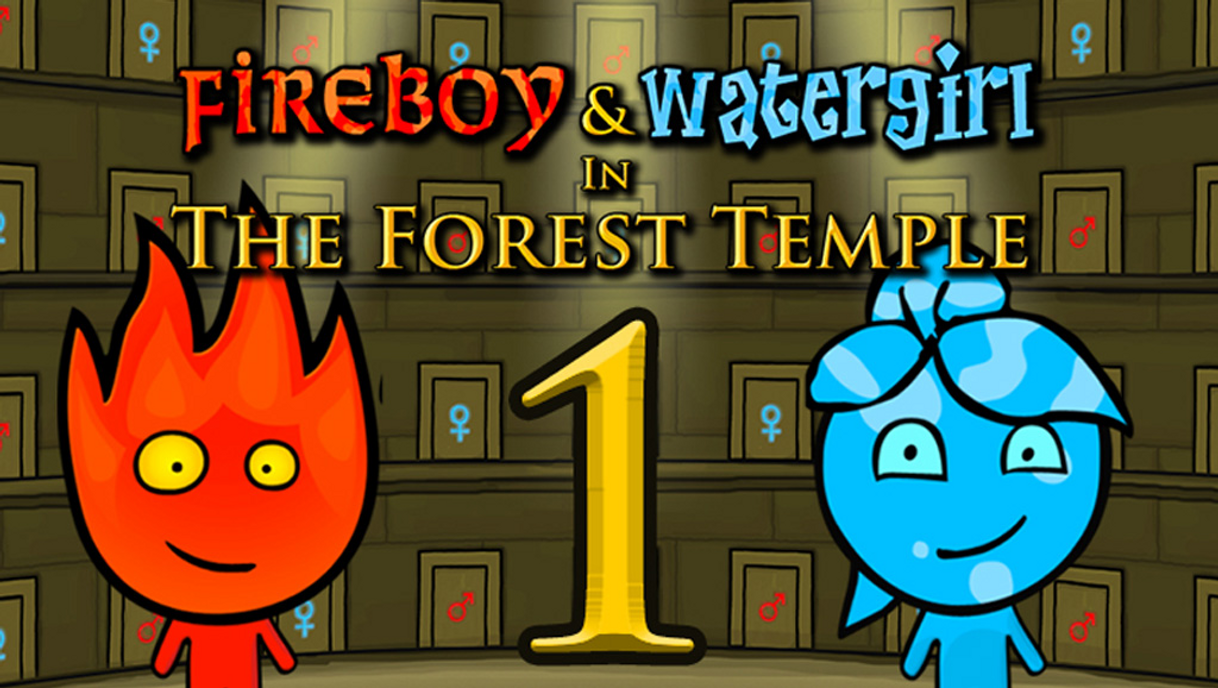 Videogames Fireboy and Watergirl: Online in the Forest Temple