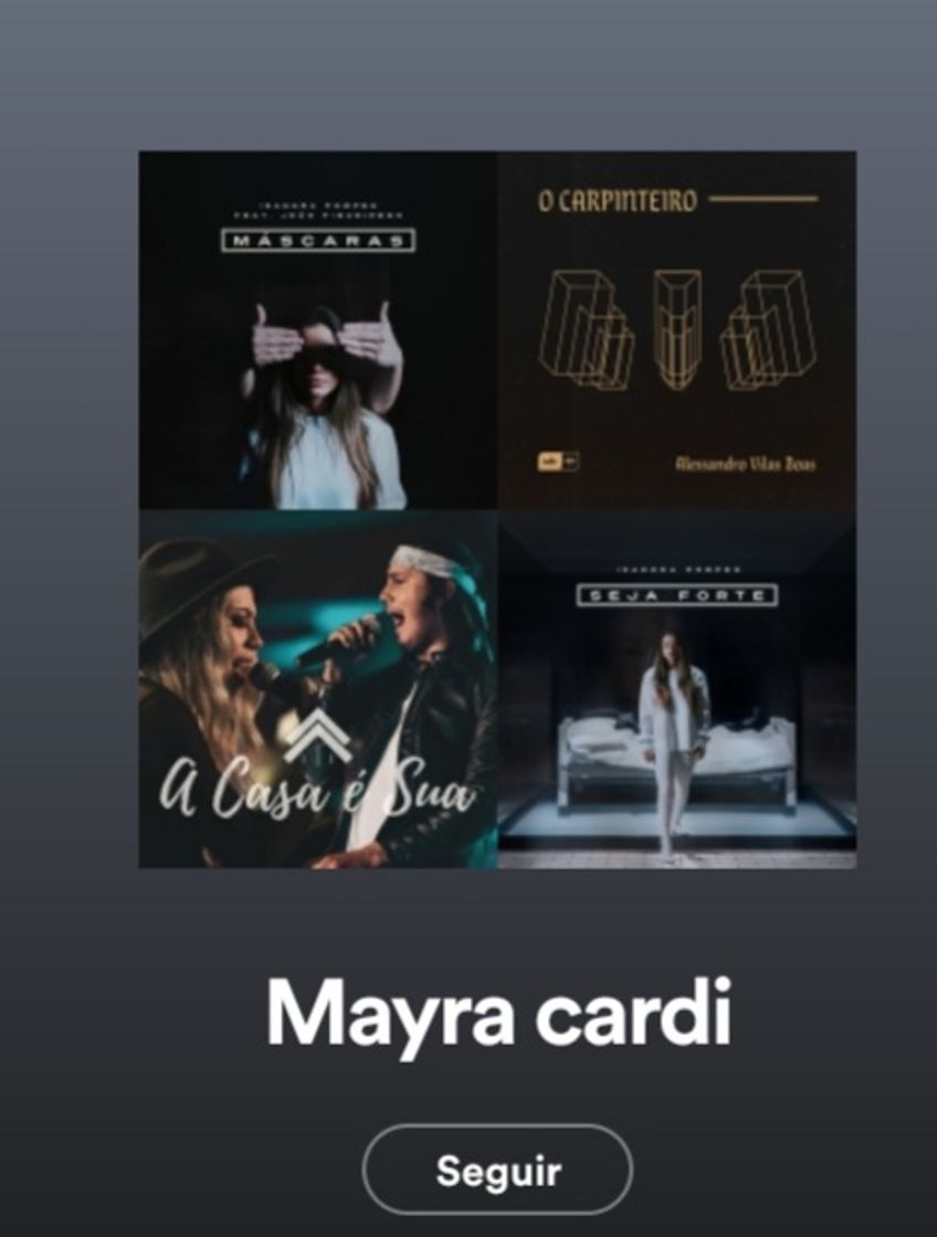 Canción Play list Mayra cardi 