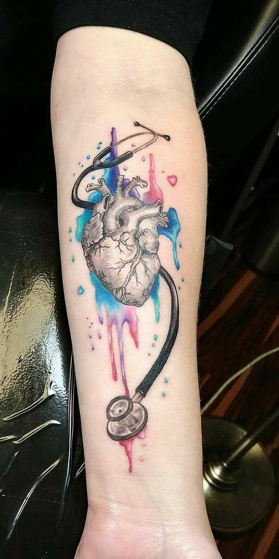 Moda Tatuagem de medicina 