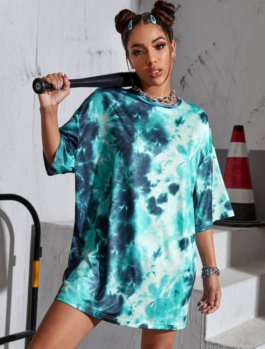 Fashion Camiseta Tie dye | Shein