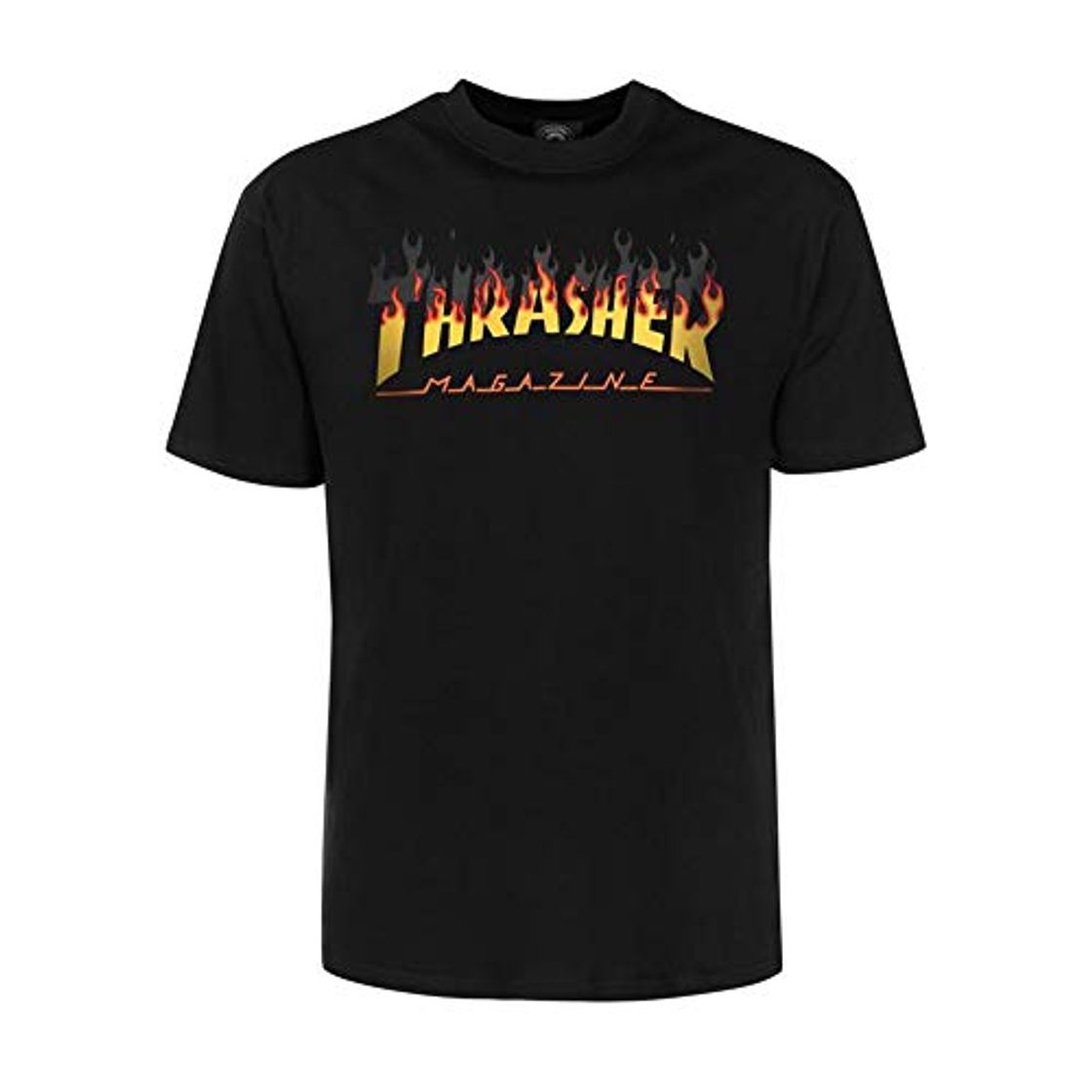 Fashion THRASHER BBQ tee Black