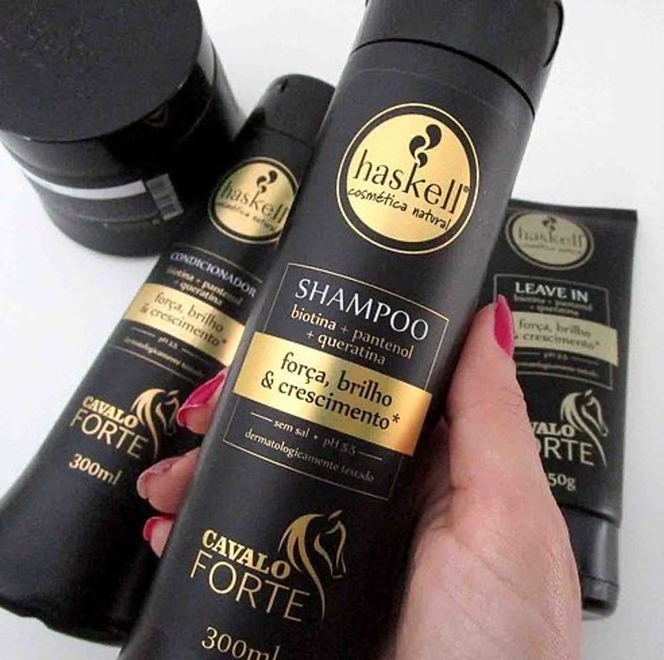 Fashion Cavalo forte shampoo e condicionador 💆🏻‍♀️