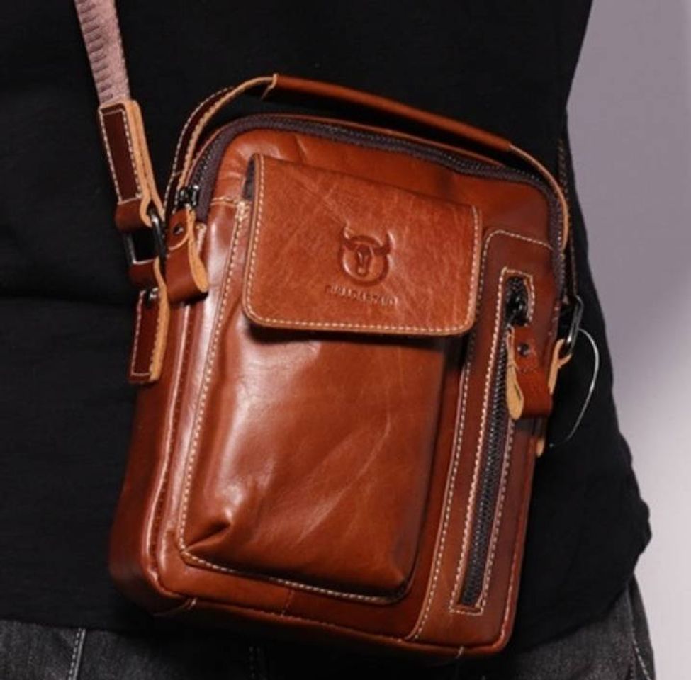 Moda Bolsa Masculina de couro!!!