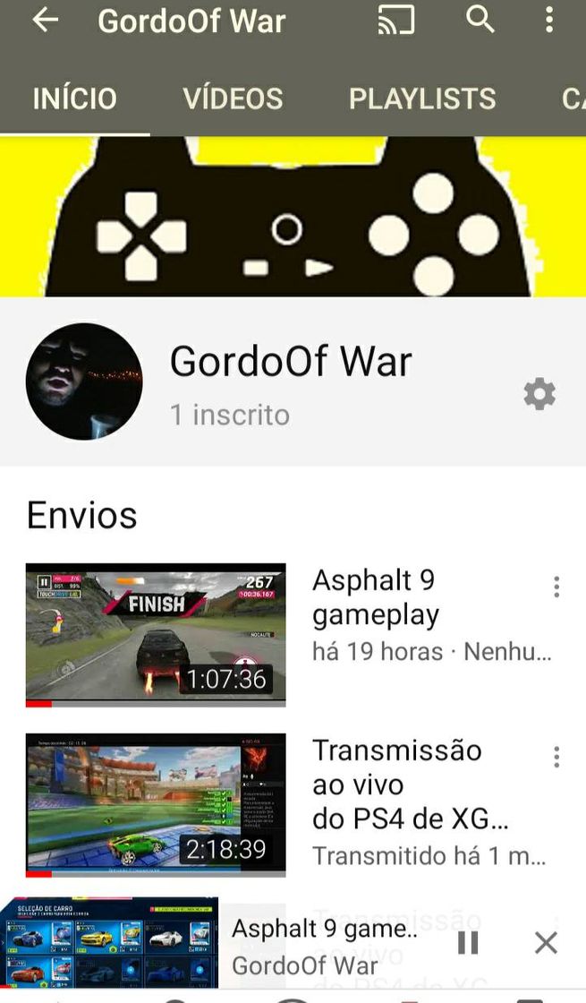 Moda Meu canal galera aqui vídeos e gameplay vou deixar os links 