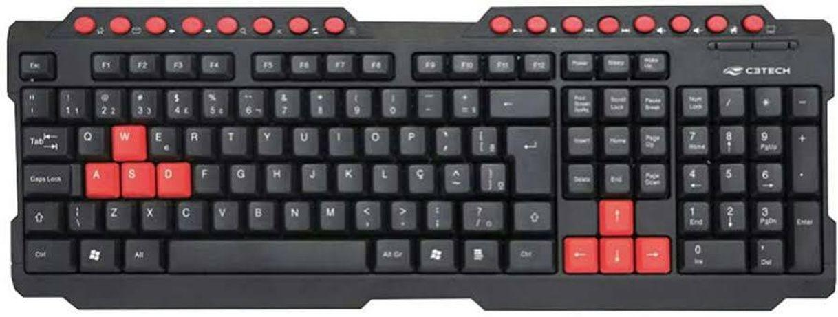 Moda Teclado para computador, siga-me 😍😍😍