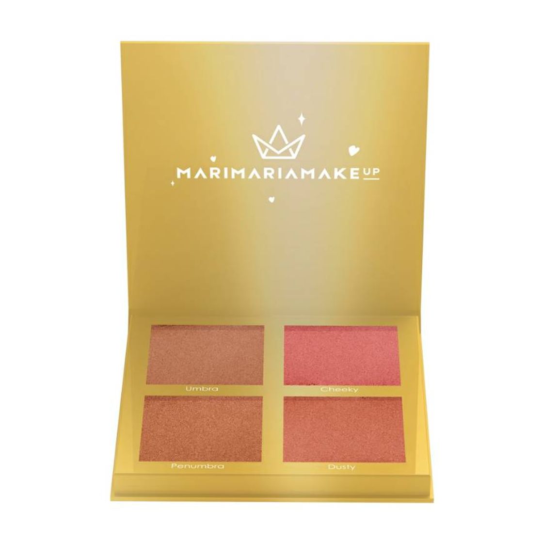 Moda Paleta de Blush e Contorno Mari Maria Sun Kissed

