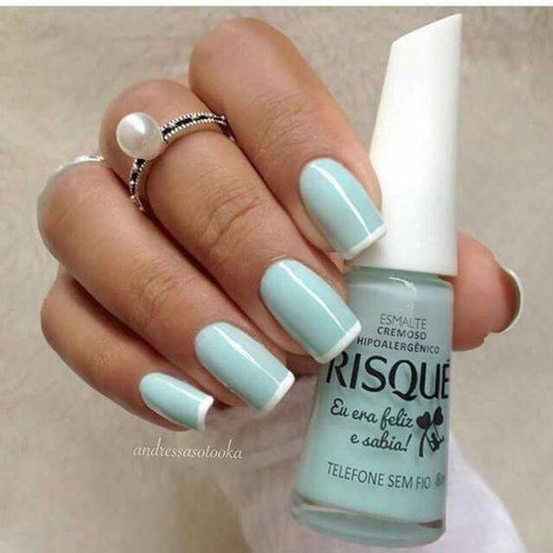 Moda Unhas simples