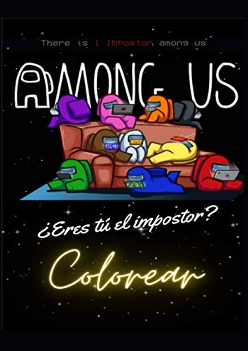 Libros Among Us Colorear: Excelente libro de pasatiempo para niños