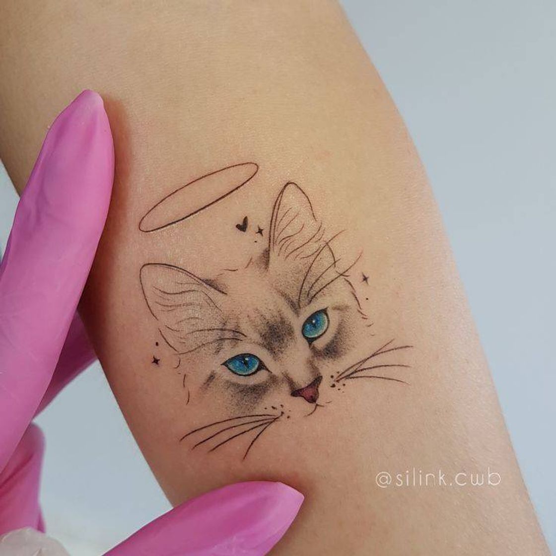 Fashion Tatto de Gatinha ❤️😺