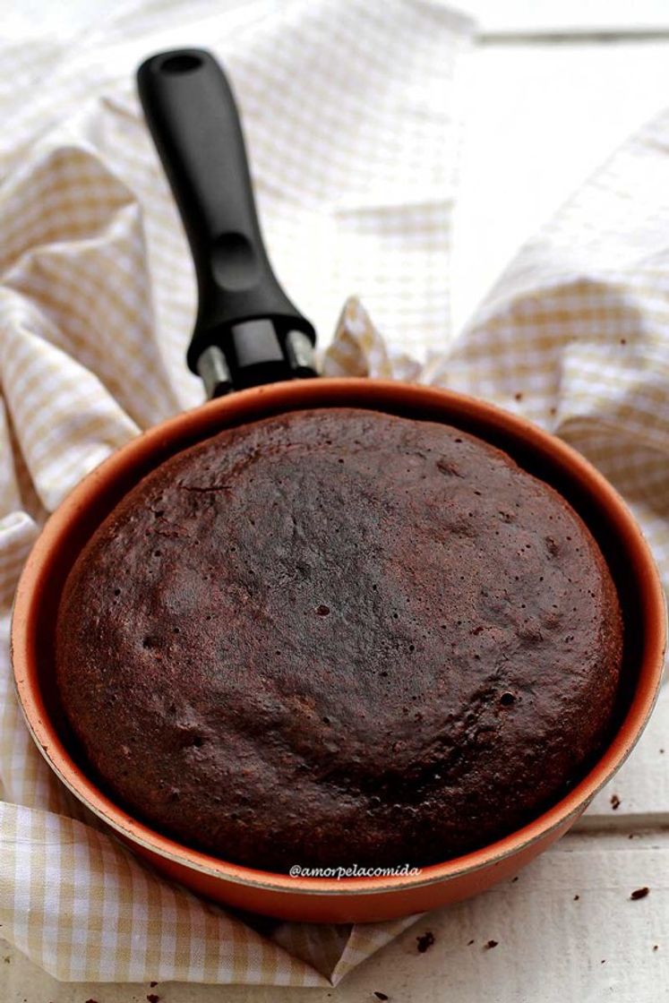 Moda Bolo de chocolate de frigideira (s/glúten e lactose)