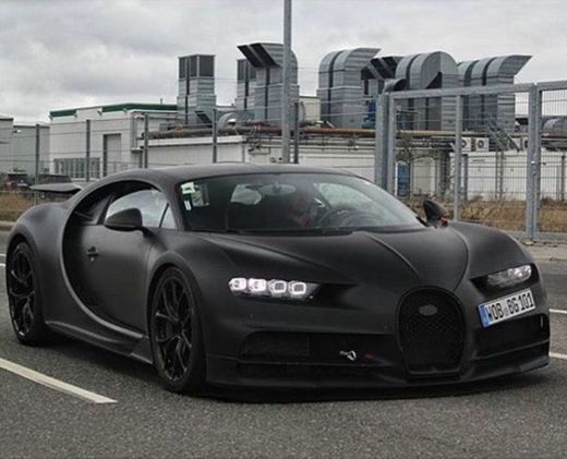 Black bugatti