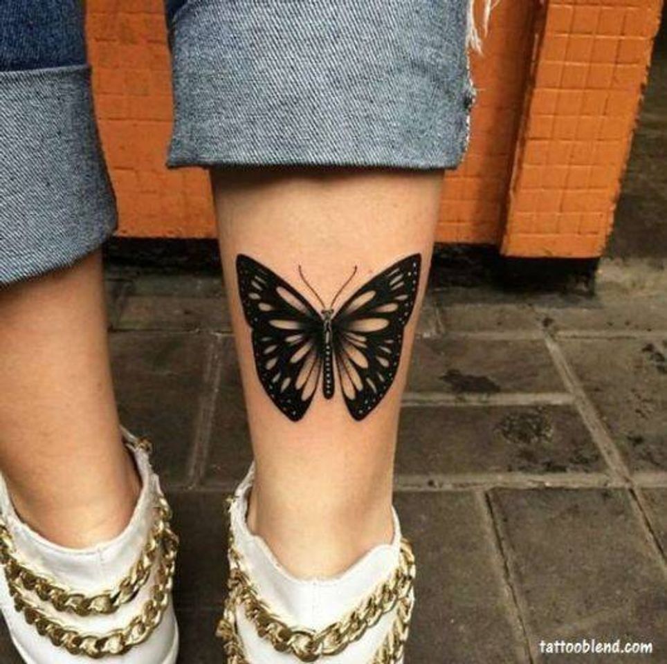 Fashion Tatuagem Borboleta 