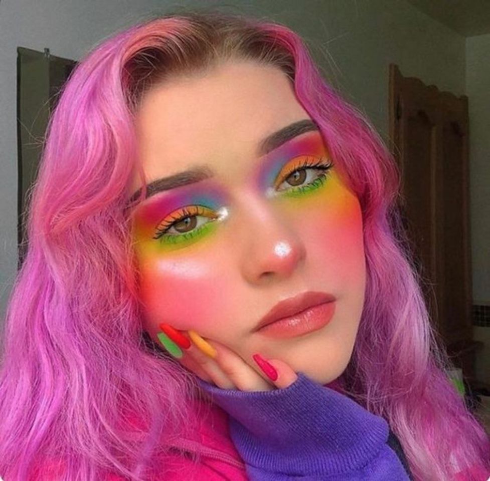 Fashion E essa nova tendência, várias cores perfeita 😍