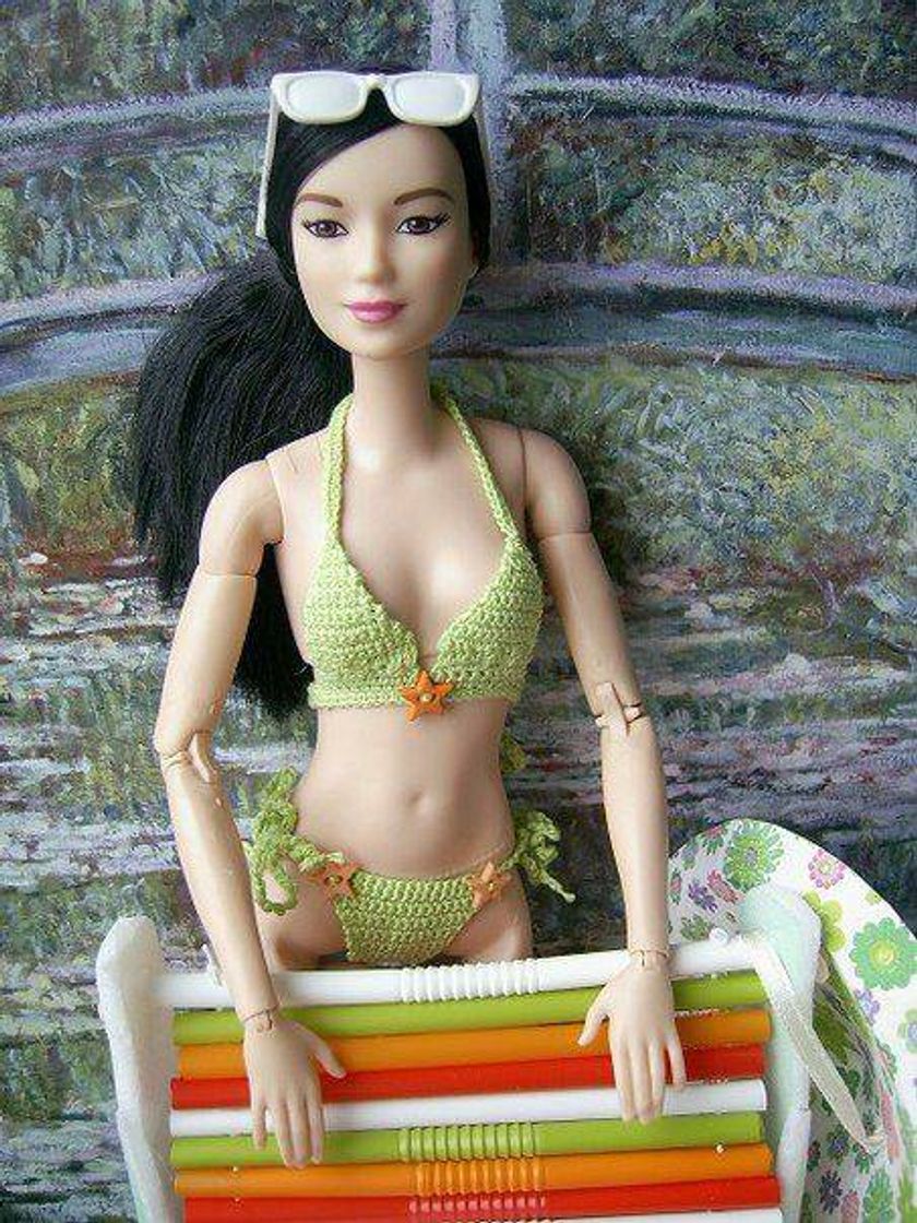 Fashion Barbie coleção biquínis