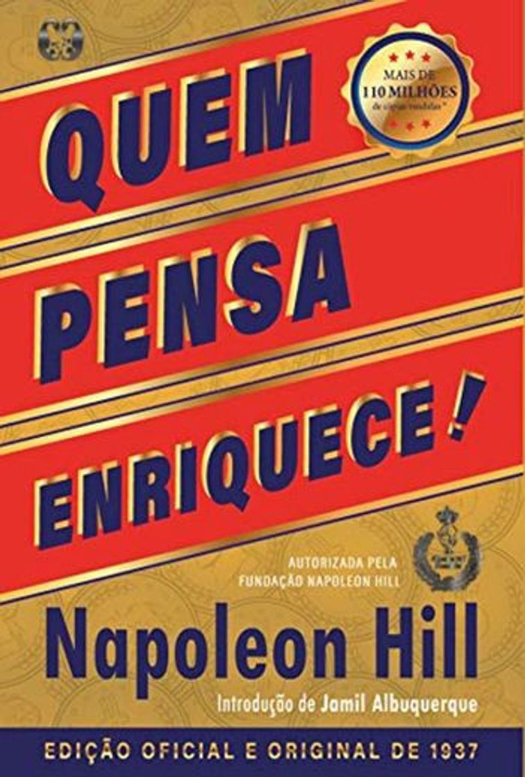 Libro Quem pensa enriquece: Edição oficial e original de 1937