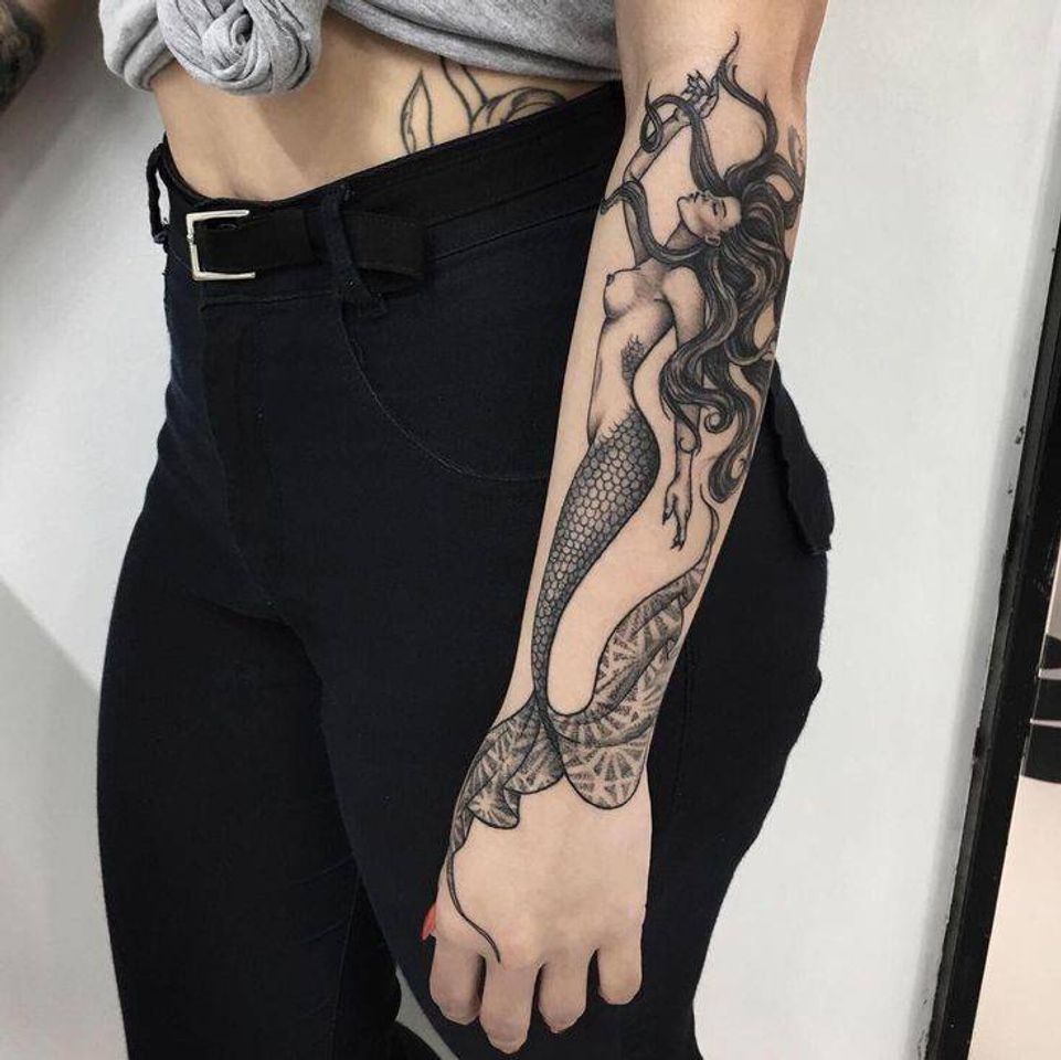 Moda Tattoo sereia