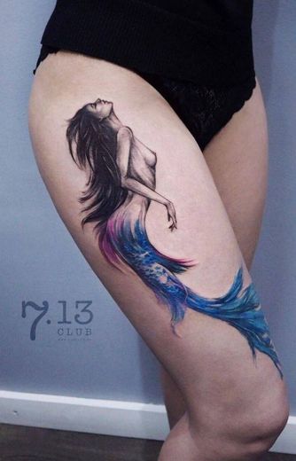 Watercolor tattoo ❤️