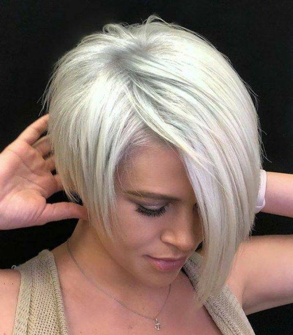 Moda White hair