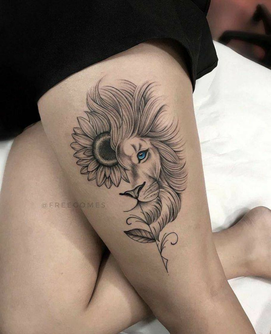 Moda lion tattoo