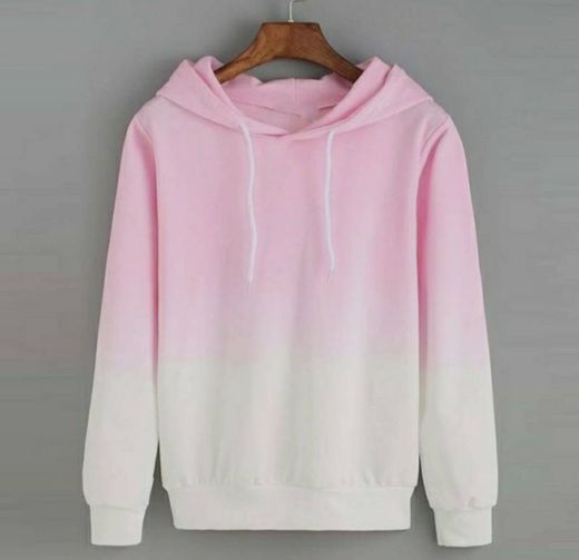 Gradient pink sweatshirt