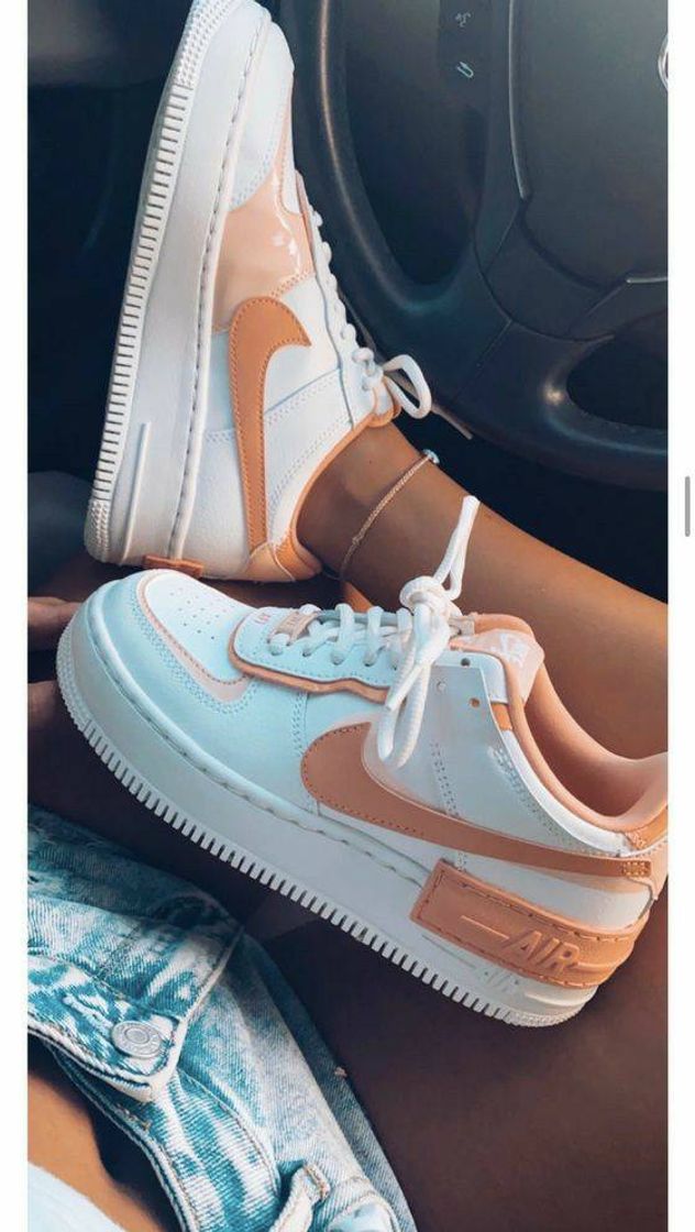 Moda Nike Air Force 1 Shadow White Coral Pink